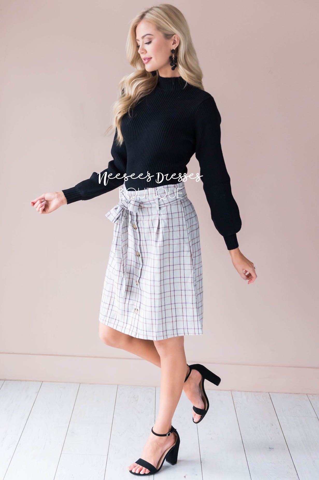 Mad About Plaid Skirt