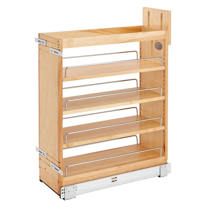 Rev-a-shelf 8.75 Inch Pull Out Kitchen Cabinet Organizer Soft-close， 448-bcsc-8c