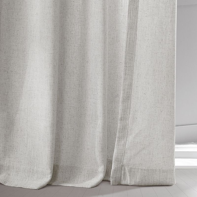 EFF Belgian Heavy Faux Linen Window Curtain