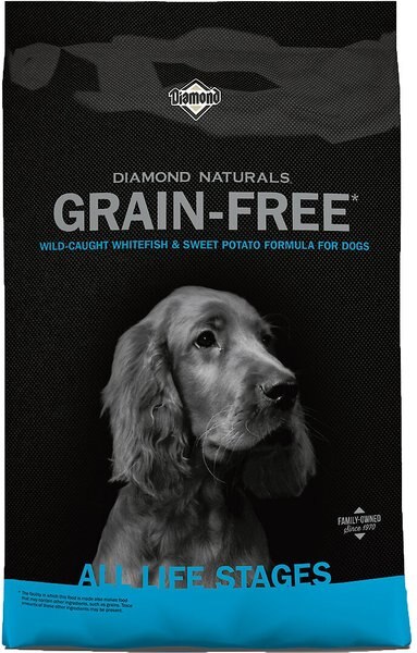 Diamond Naturals Grain-Free Whitefish and Sweet Potato Formula Dry Dog Food