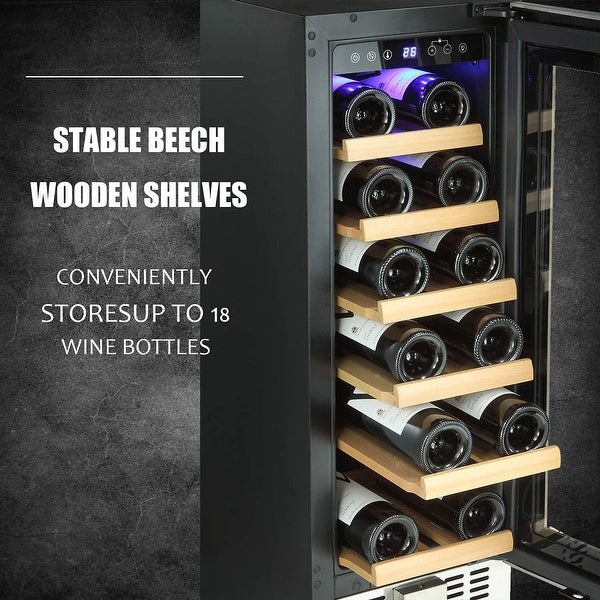 Wine Cooler Beverage Refrigerator Beer Mini Fridge