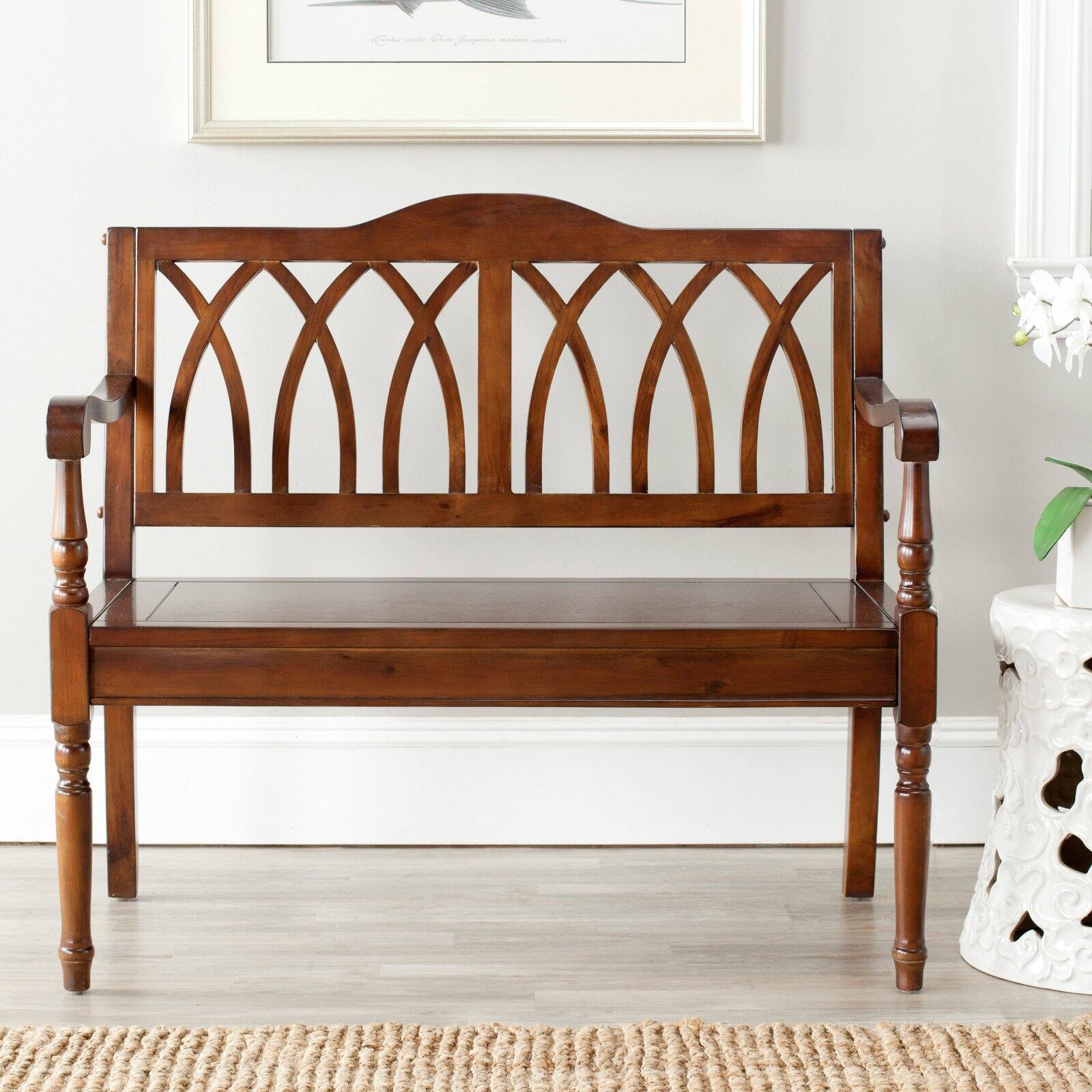 Safavieh Benjamin Indoor Entryway/Bedroom Bench