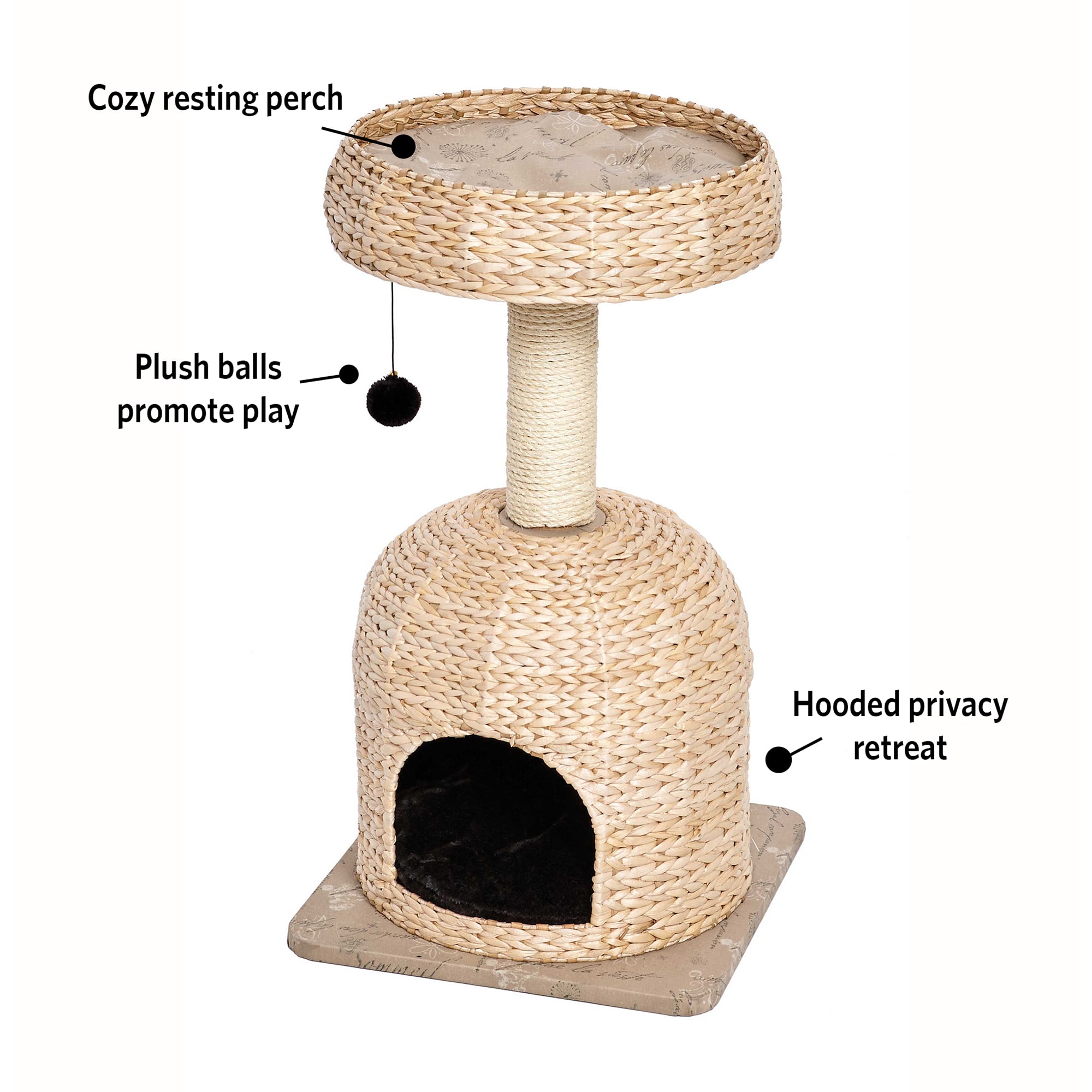 Midwest Feline Nuvo Scout Cat Tree， 31.50