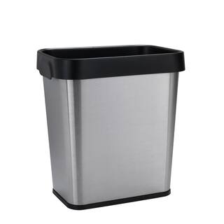 Bath Bliss 8 l Waste Bin in Stainless Steel 10102-SS