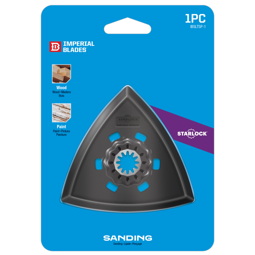 Imperial Blades Starlock 3 1/2 Oscillating Triangle Sanding Pad 1pc