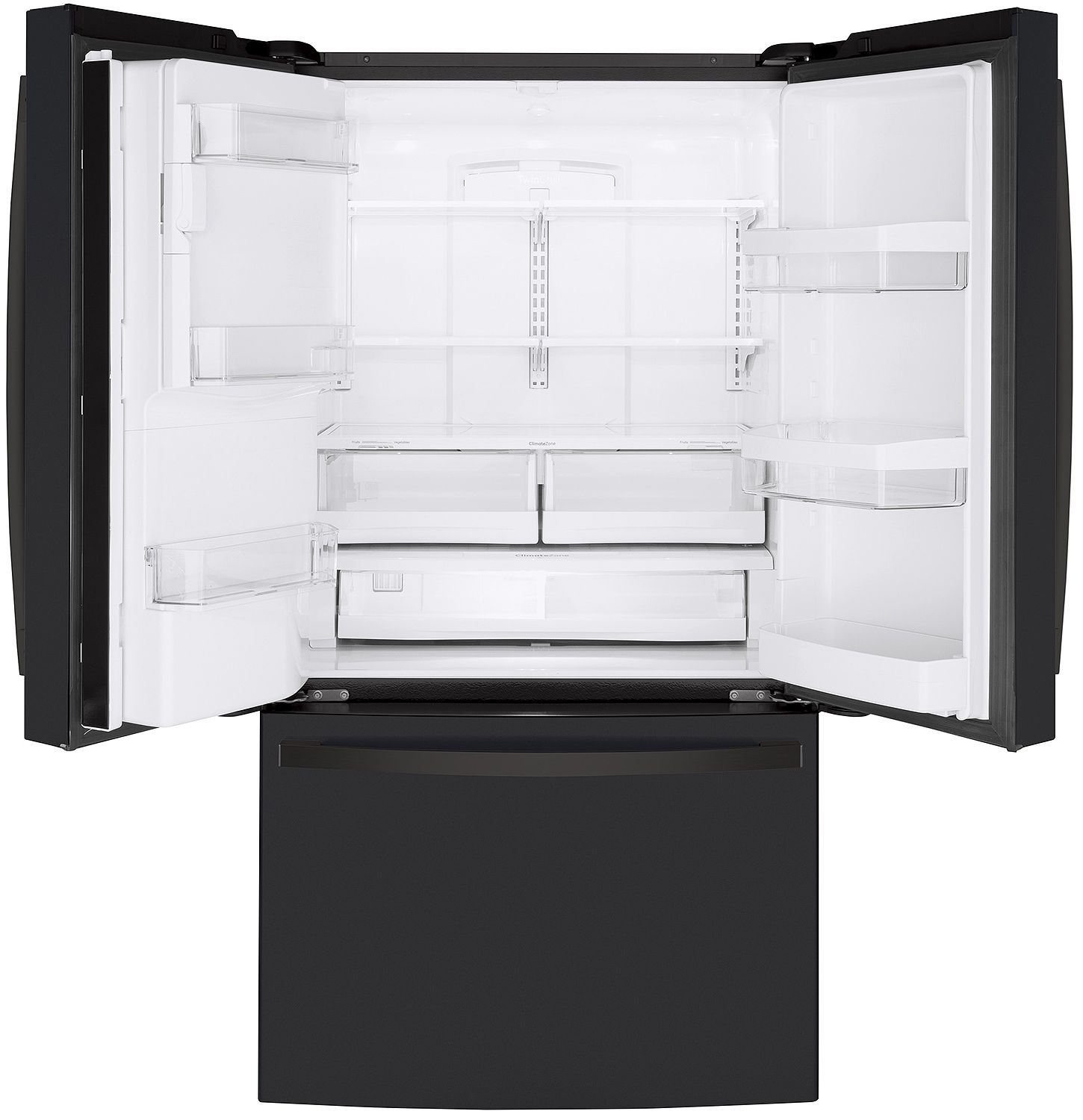 GE ADA ENERGY STAR 22.1 Cu. Ft. Black Slate Counter-Depth French-Door Refrigerator