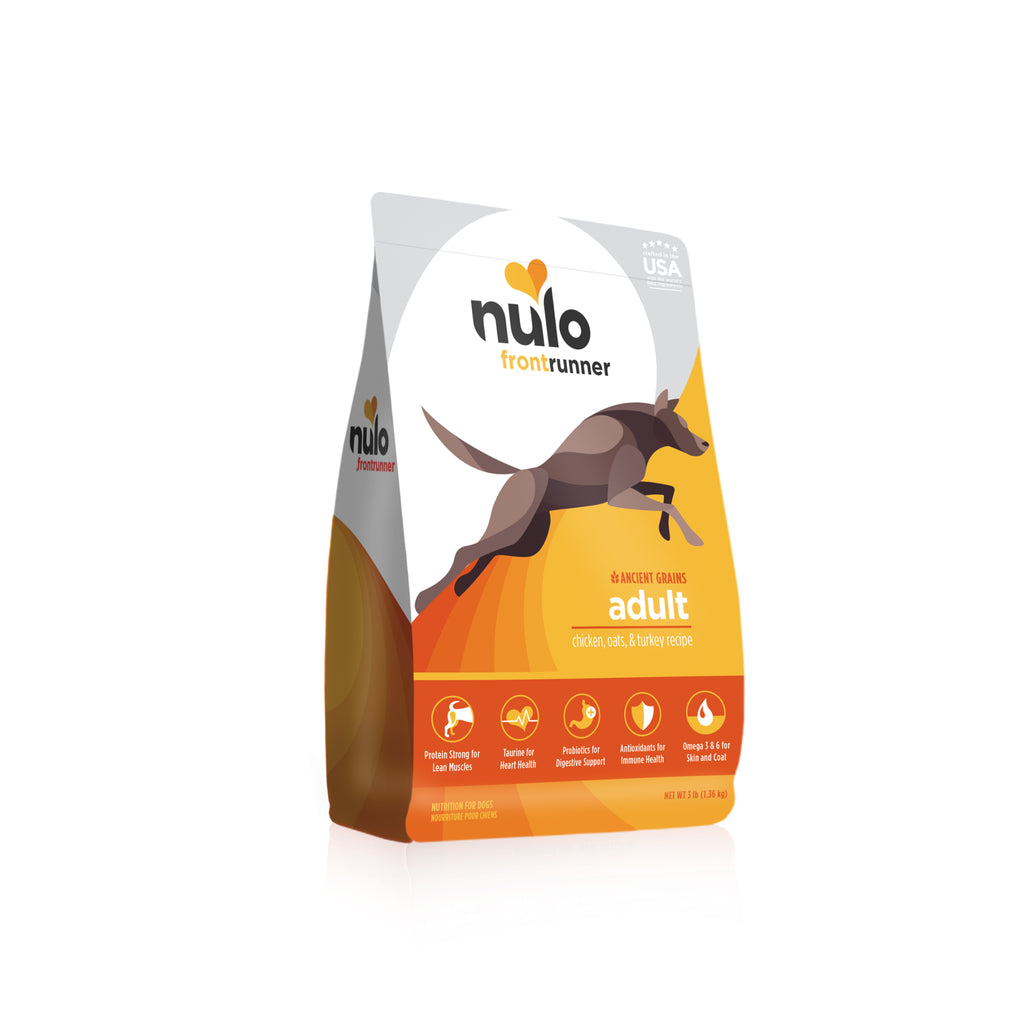 Nulo FrontRunner Chicken， Oats and Turkey Dog Food