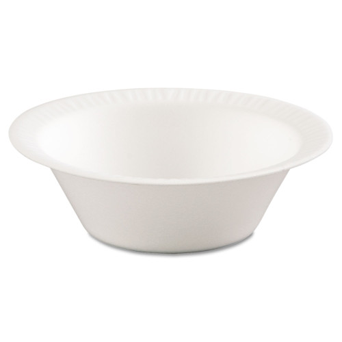 Dart Non-Laminated Foam Dinnerware， Bowl， 5 oz， White， 125/Pack， 8 Packs/Carton (5BWWC)