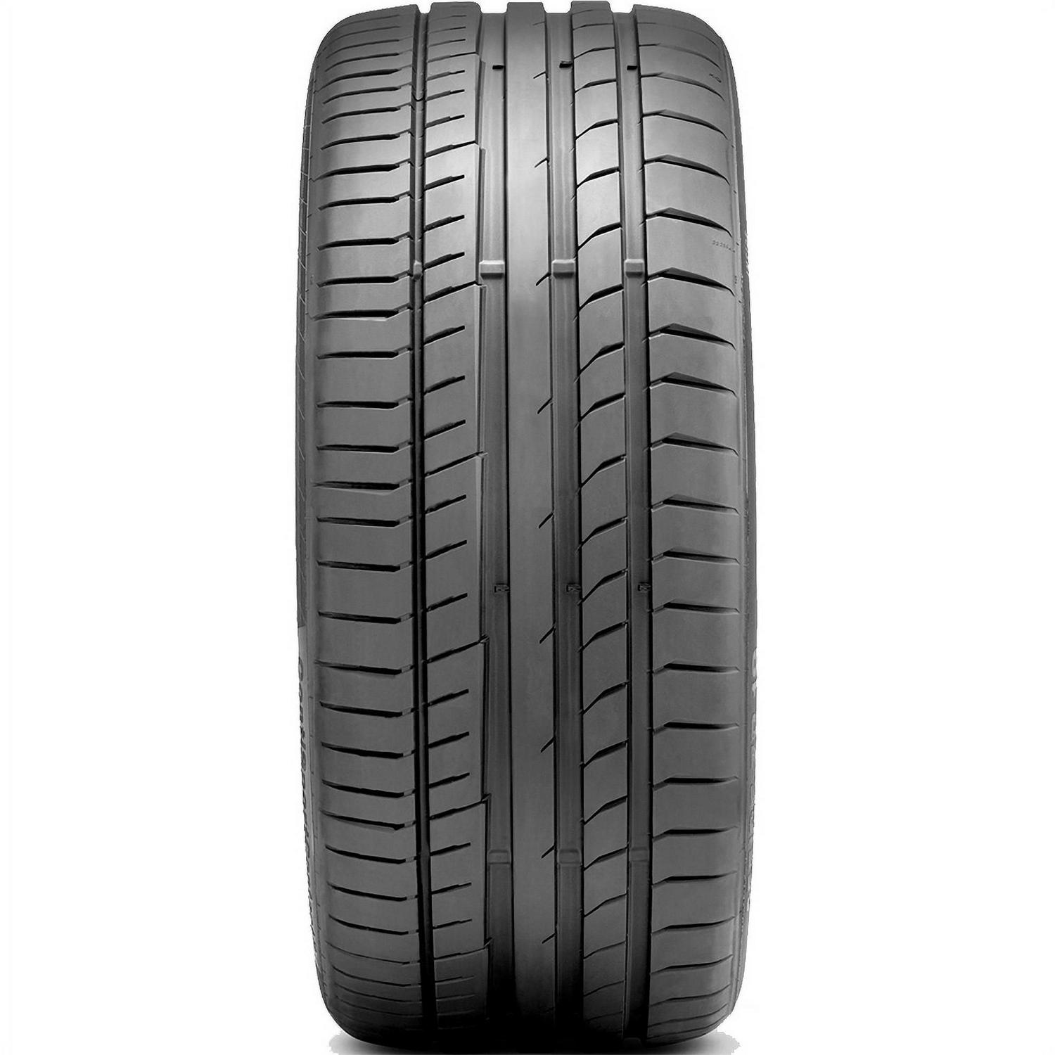 One Continental ContiSportContact 5P 255/35R19 ZR 96Y XL (MO) Performance Tire