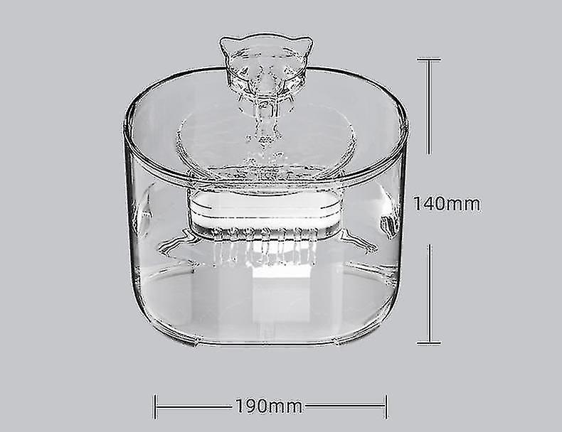 Pet Fountain-automatic Water Fountain For Cats Small Dogs， Filtered Water， Promotes Hydration， Filte