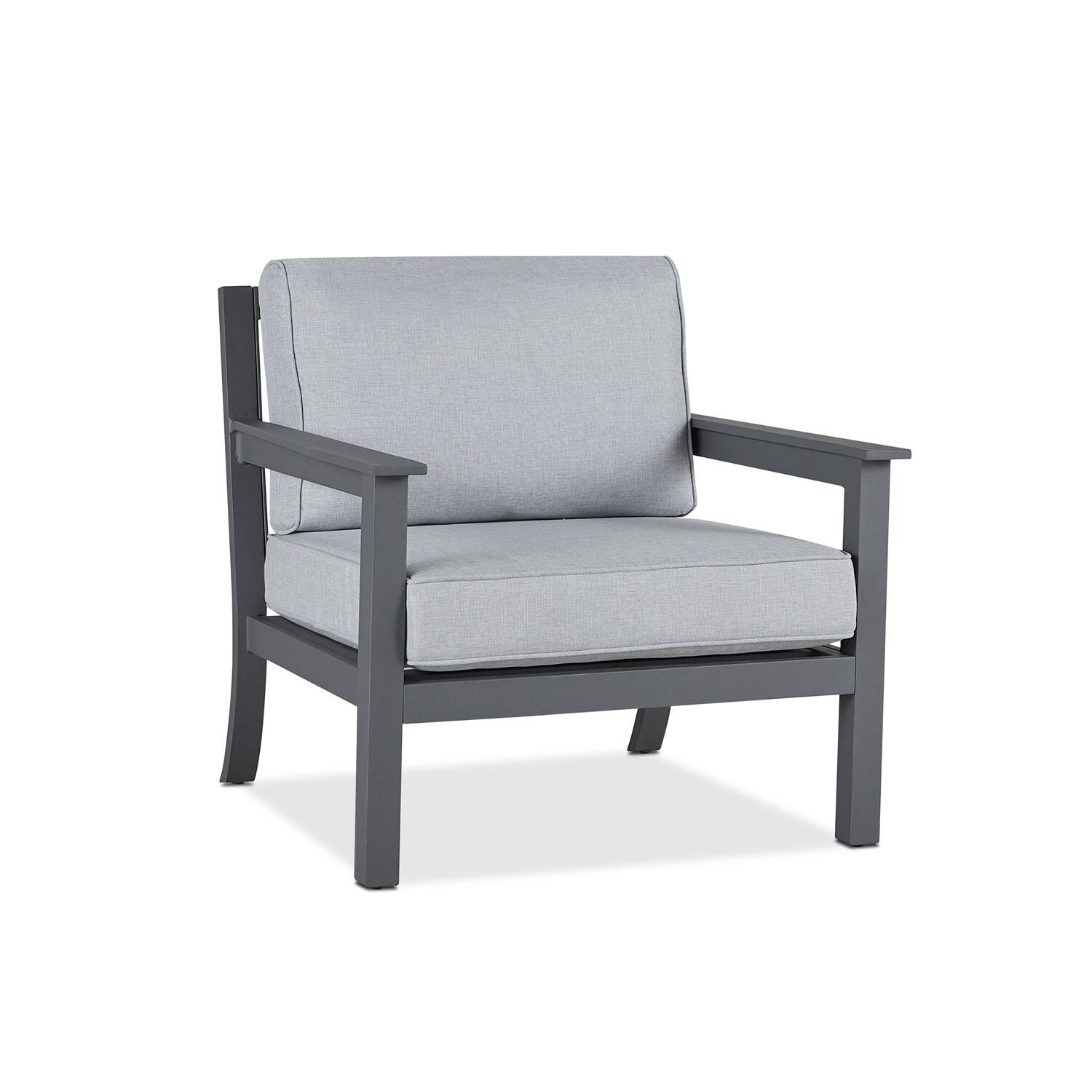 Lakeview Cabin Way Aluminum Club Chair