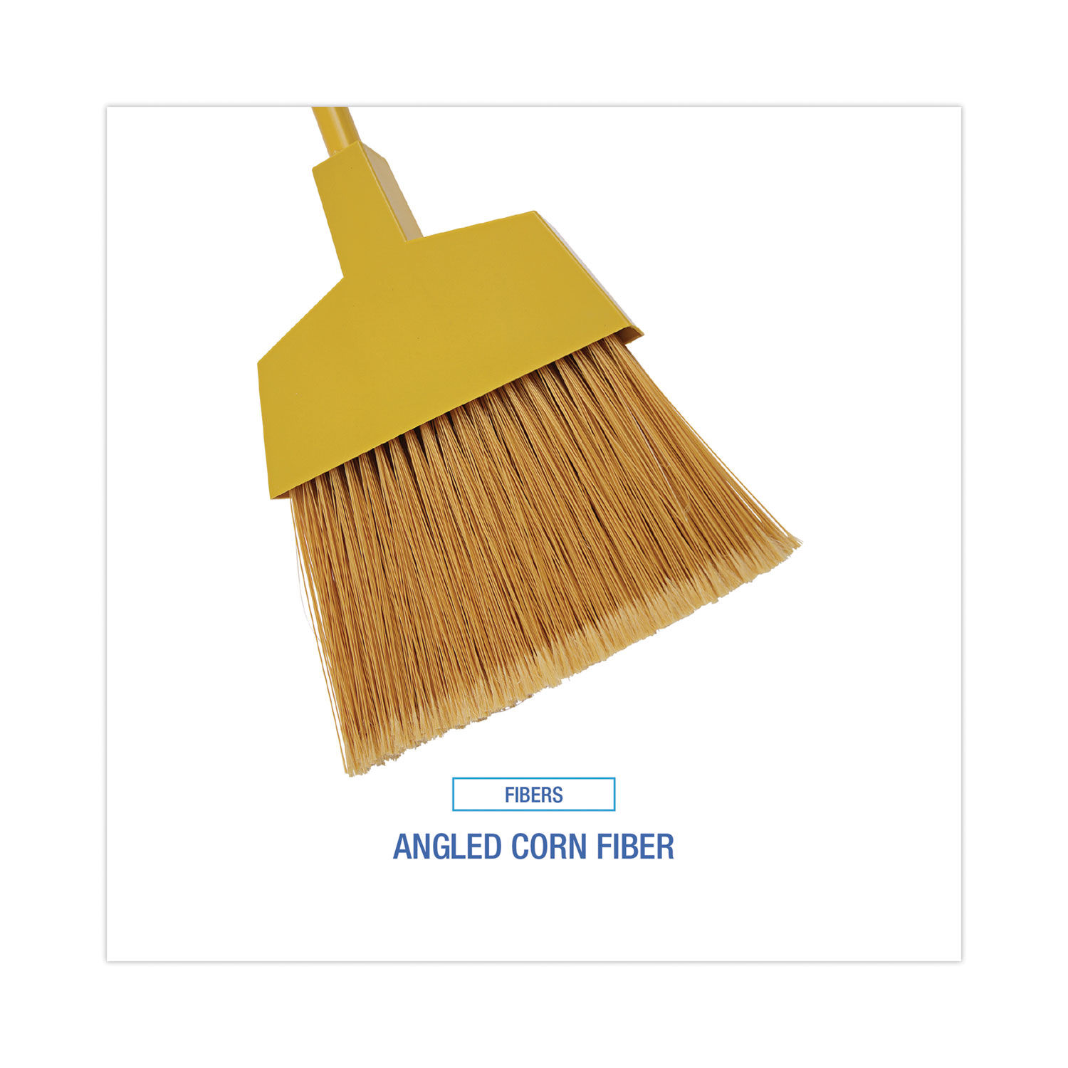 Corn Fiber Angled-Head Lobby Brooms by Boardwalkandreg; BWKBRMAXIL