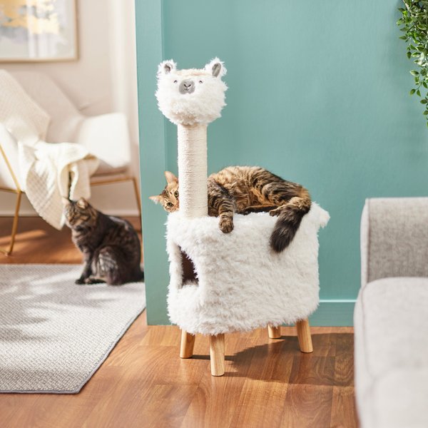 Frisco Animal Series Cat Condo， Llama