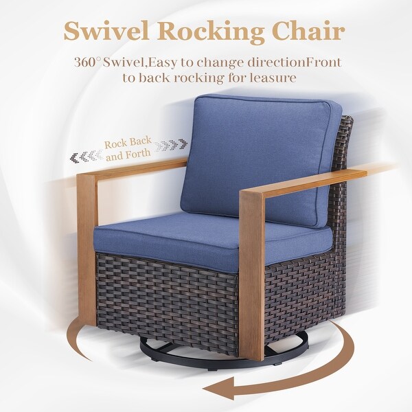 Outdoor Swivel Rocker Chair