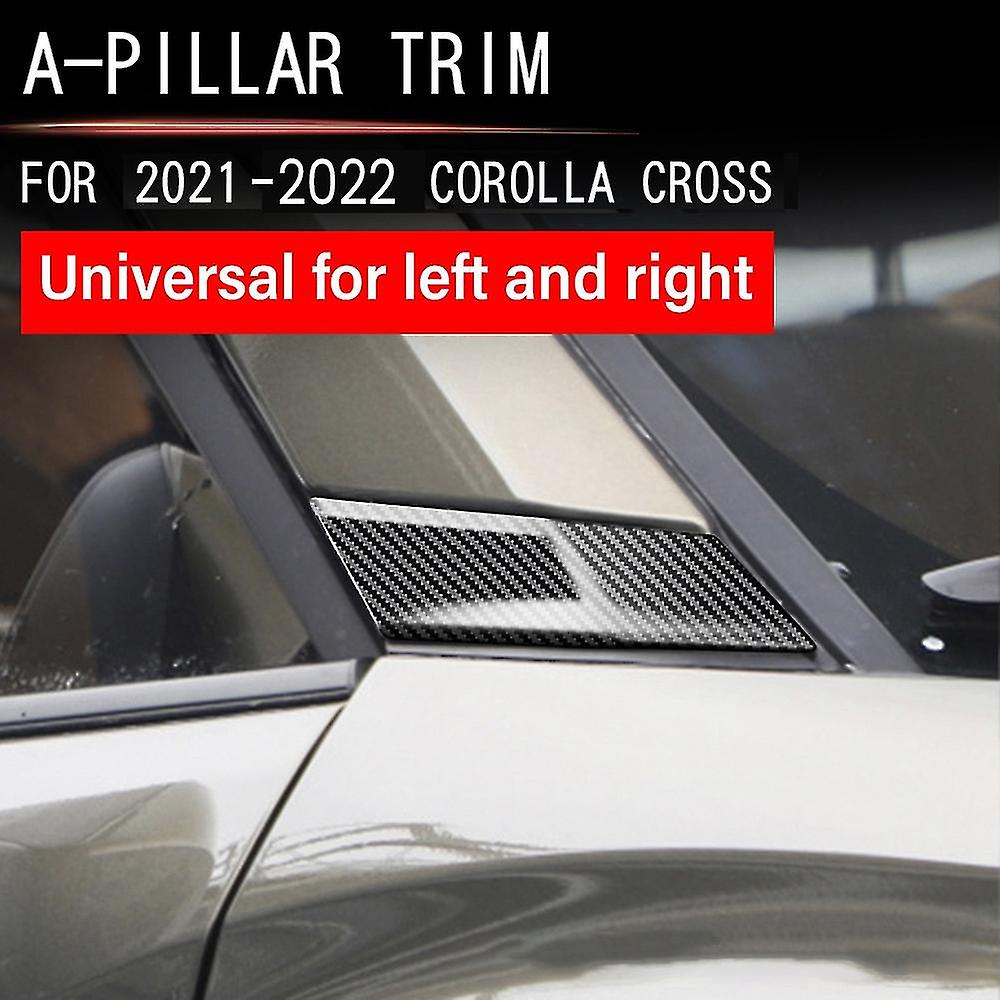 Car Window Trim Cover A Column Sticker Trim Modification Accessories For Corolla Cross 2021 2022 Ca