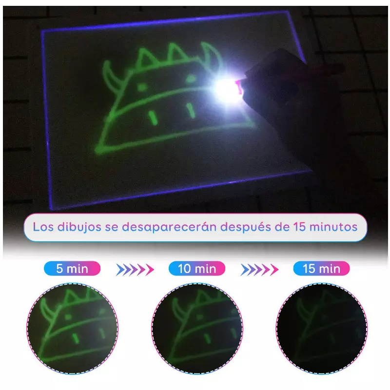 🔥BIG SALE - 25% OFF🔥🔥🌟Magic LED Light Drawing Pad - Release the Creativity of Children!☀