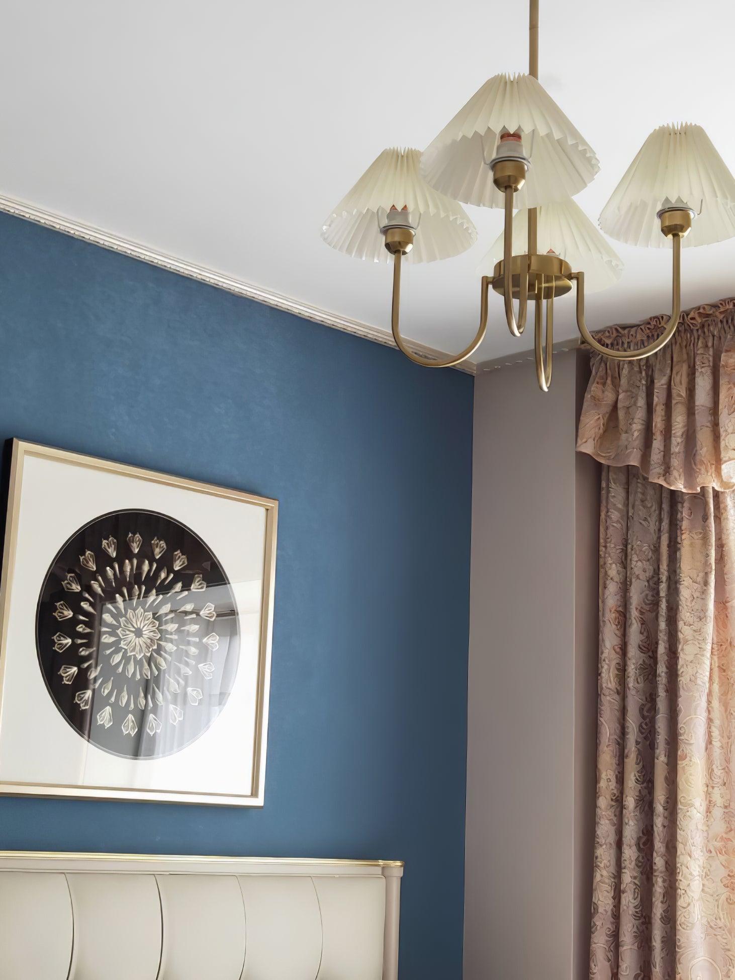 Lenore Pleated Chandelier