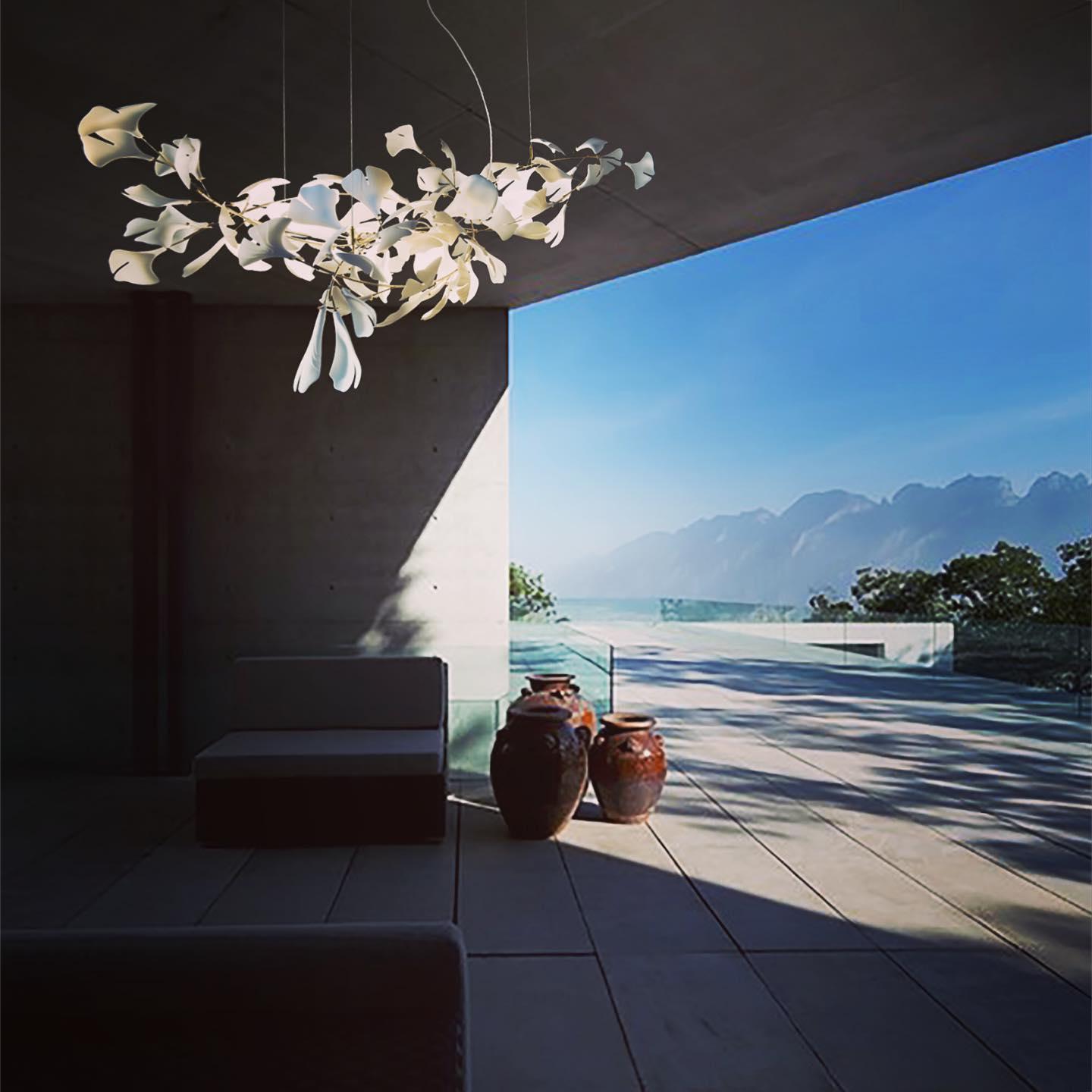 Gingko Chandelier A