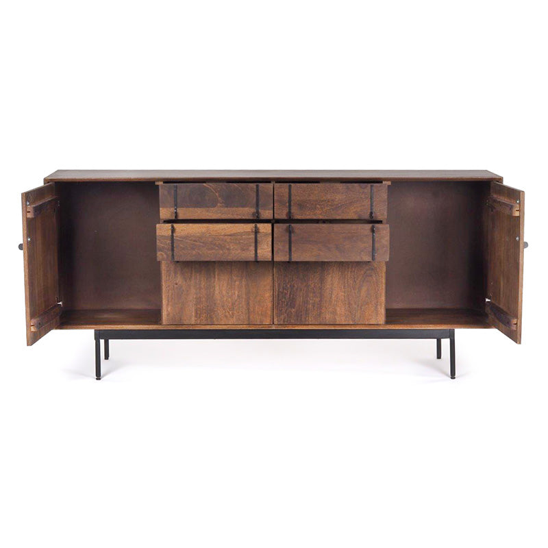 SERINA Sideboard Buffet 170 cm Solid Mango Wood