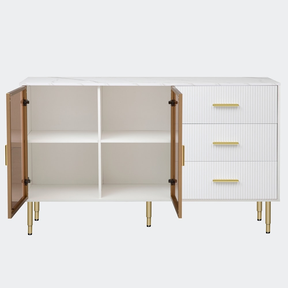 Sideboard MDF Buffet Cabinet