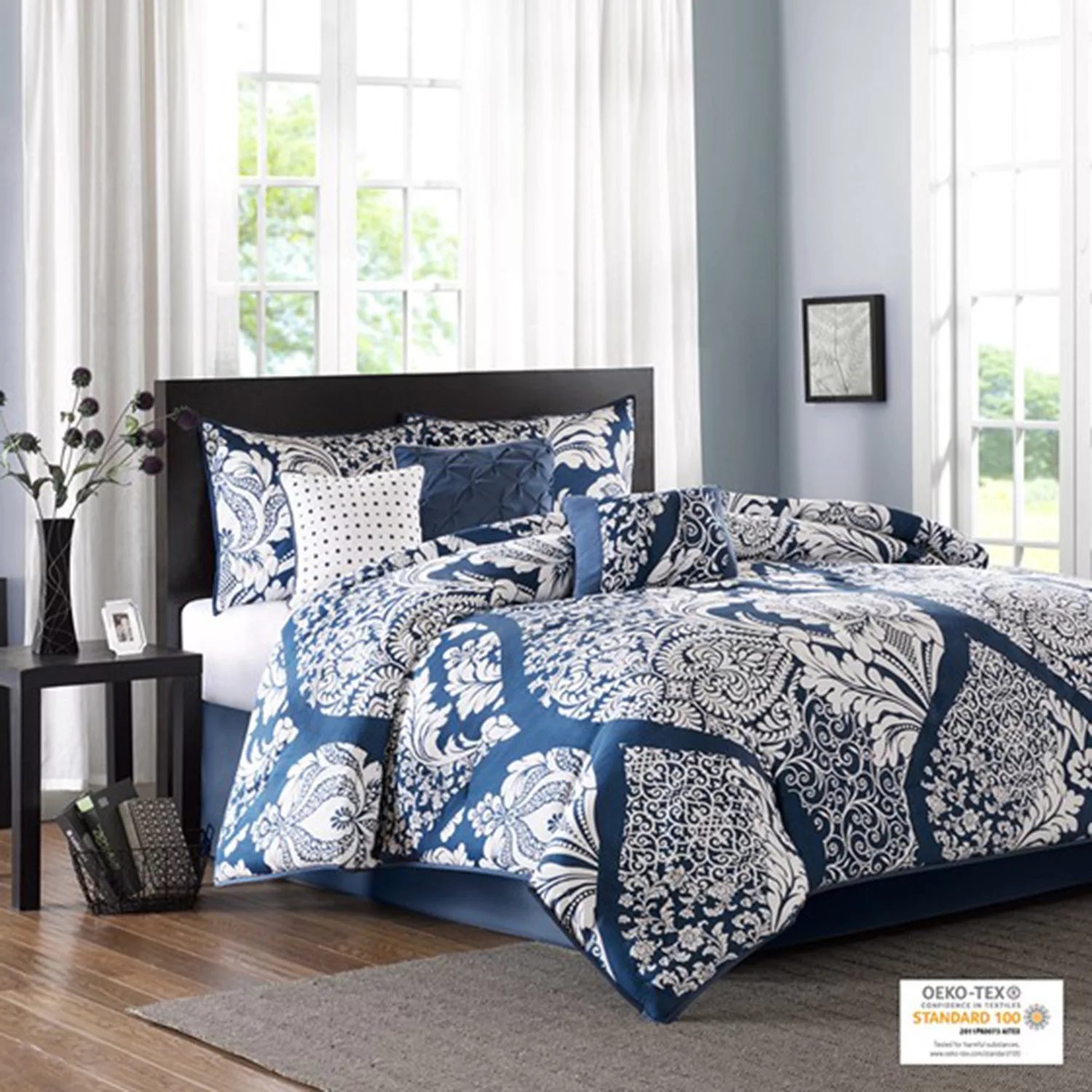 Madison Park Marcella 7-pc. Comforter Set with Throw Pillows