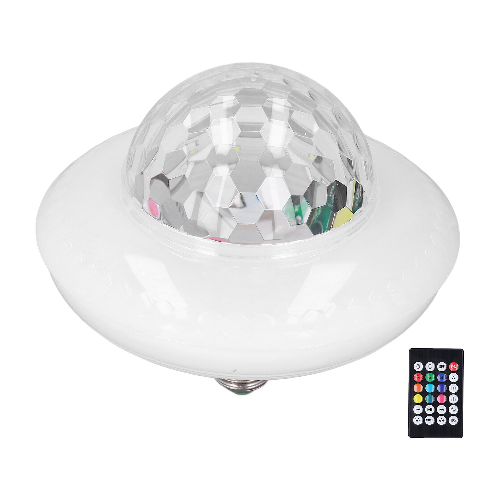 Bulb Speaker Wireless Multicolor Remote Control Rgb Music Light Bulb For Basements Garages