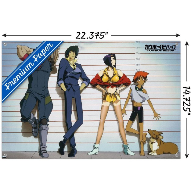 Trends International Cowboy Bebop Heights Unframed Wall Poster Prints