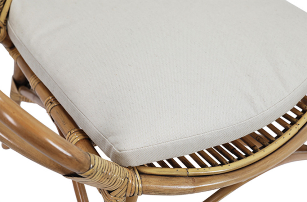 Bamboo and Rattan Ring Arm Chair   Tropical   Armchairs And Accent Chairs   by Design Mix Furniture  Houzz