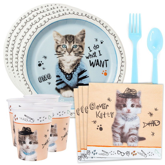 609021 Rachael Hale Cats Rule Standard Tableware K...