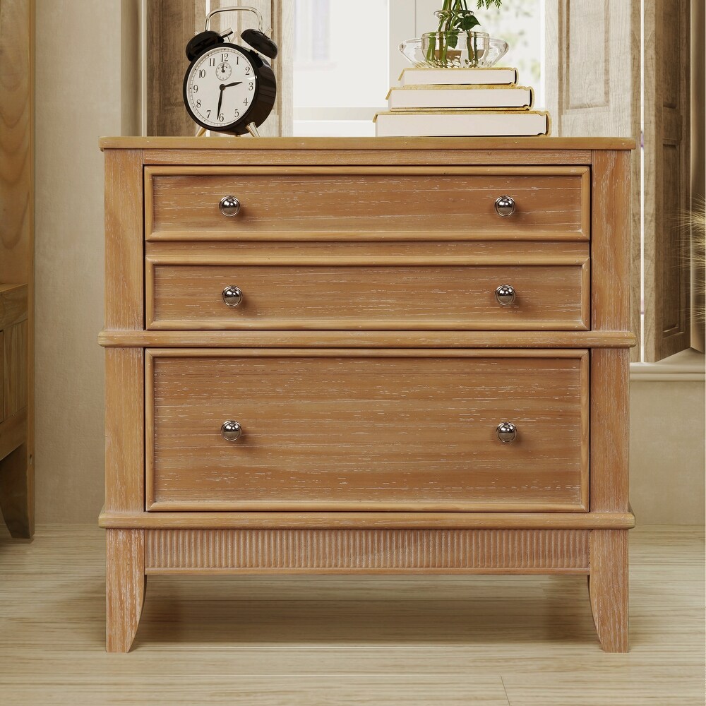 3 Drawer Nightstand