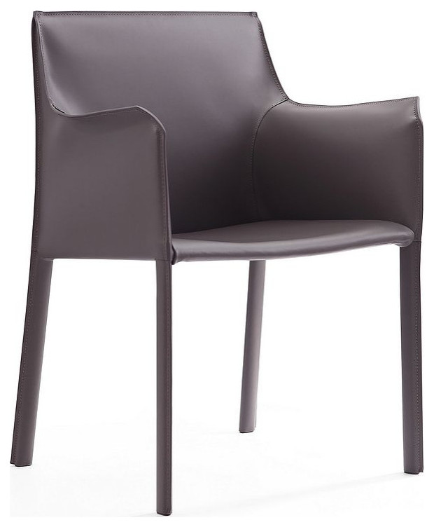 Paris Armchair in Coral   Modern   Dining Chairs   by Timeout PRO  Houzz