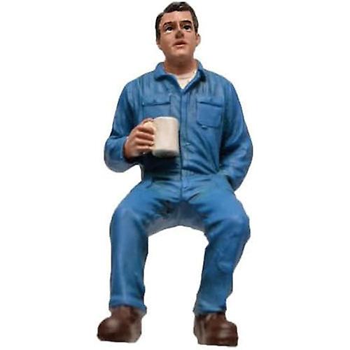 Mechanic Figure 1:24 Scale Diorama (Johny w/ Coffee)