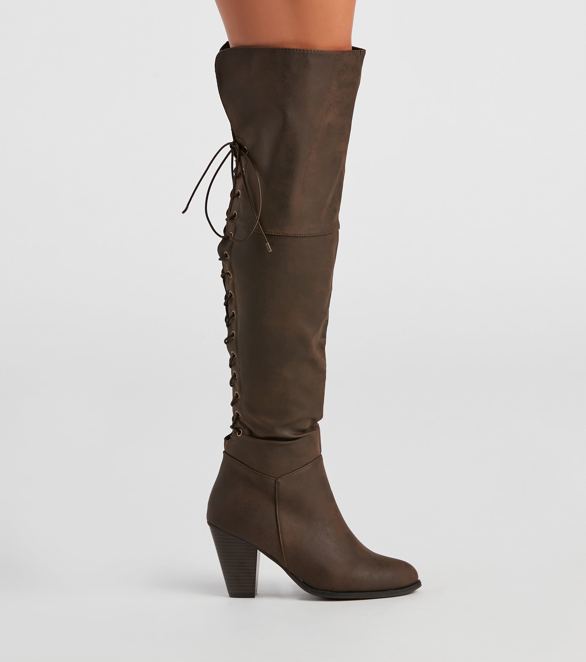 Rule The Scene Knee-High Boots