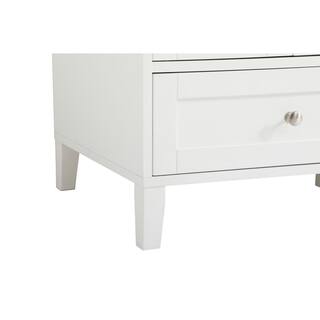 Timeless Home 60 in. W x 22 in. D x 34 in. H Double Bathroom Vanity in White with Calacatta Quartz TH36060White