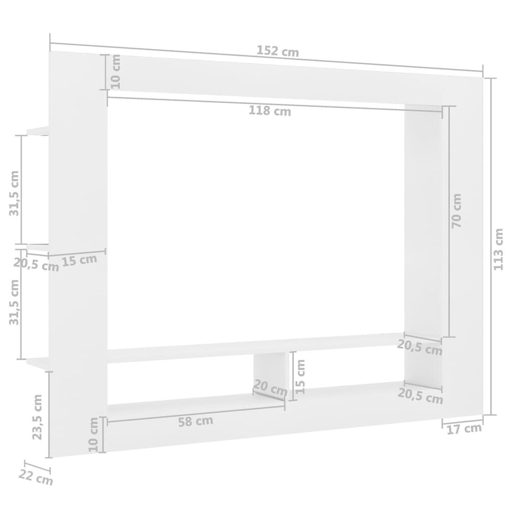 TV Stand  Modern TV Stand for Living Room  Entertainment Console with Storage