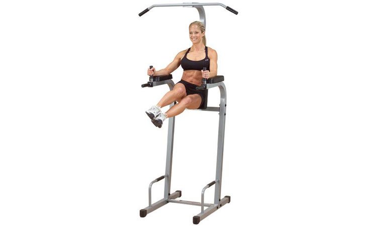 Powerline By Body-Solid Vertical Knee Raise Machine