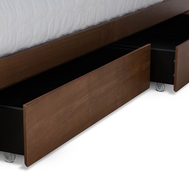 Baxton Studio Cosma Platform Storage Bed