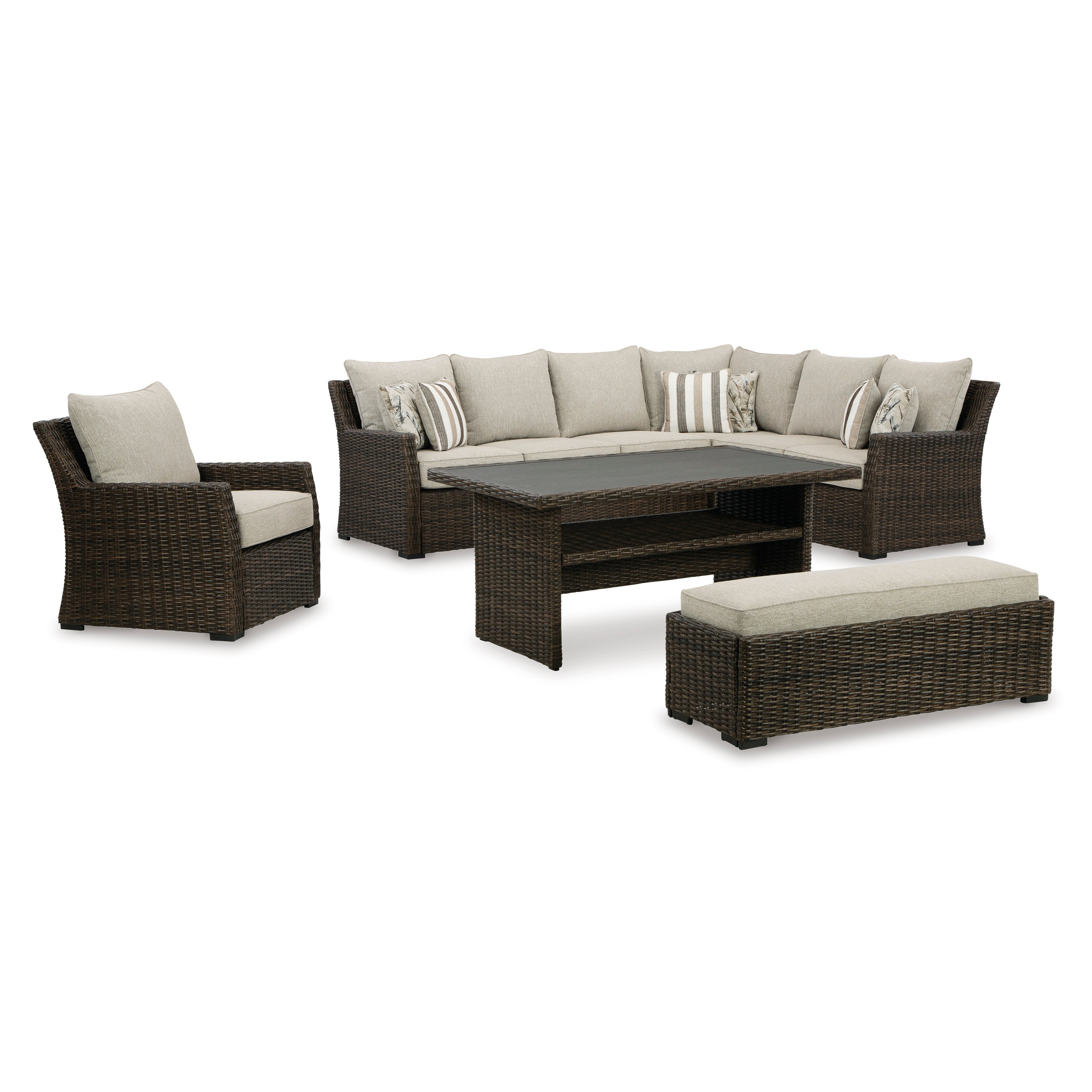 Sausalito Outdoor Comfy Banquette Seating Sets - New Design for 2024