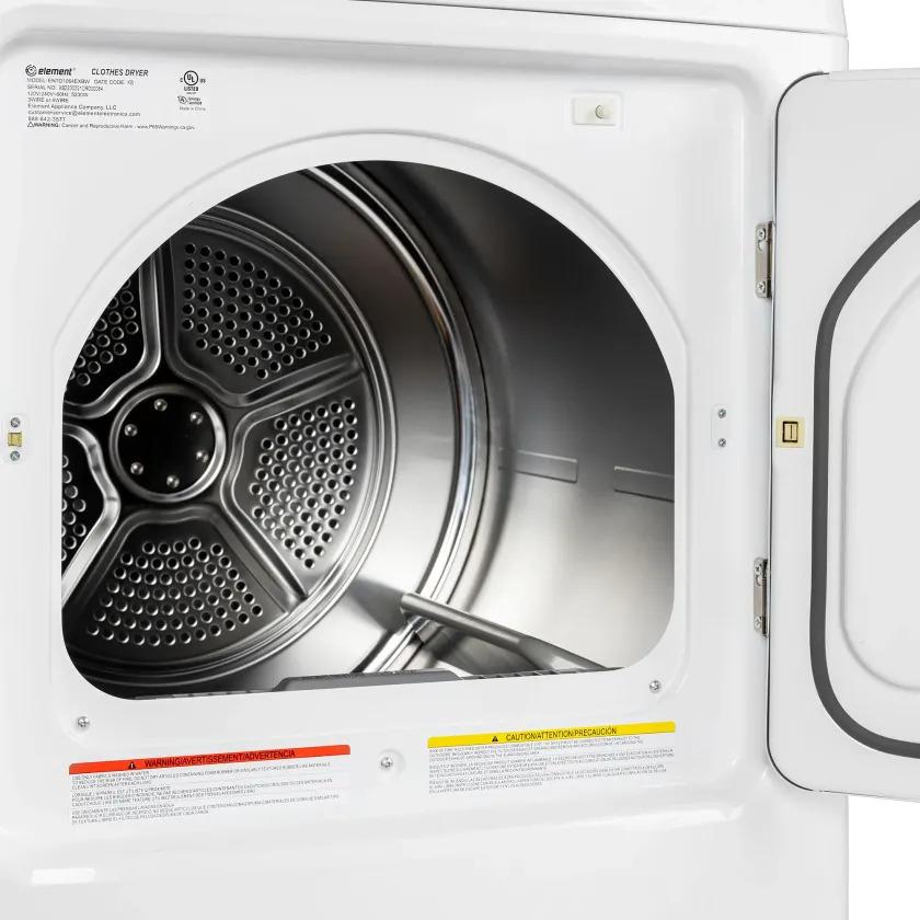 Element Appliance ETDE6727CW Element 6.7 Cu. Ft. Electric Dryer - White (Etde6727Cw)