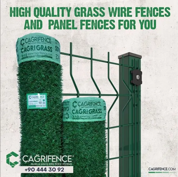 Protect your Forest ! Grass Wire Fence Bordering Gardens