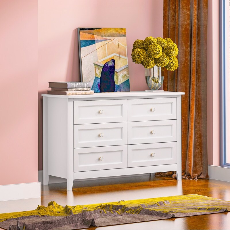 Dresser Cabinet with Retro round handle