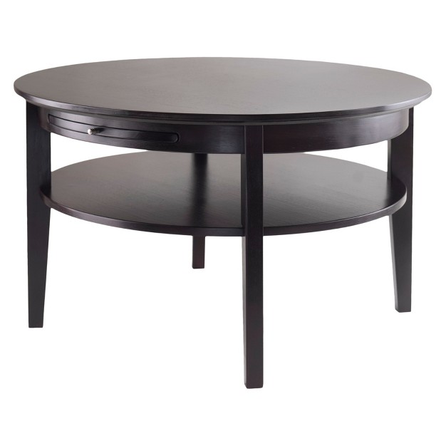 Amelia Coffee Table Espresso Winsome