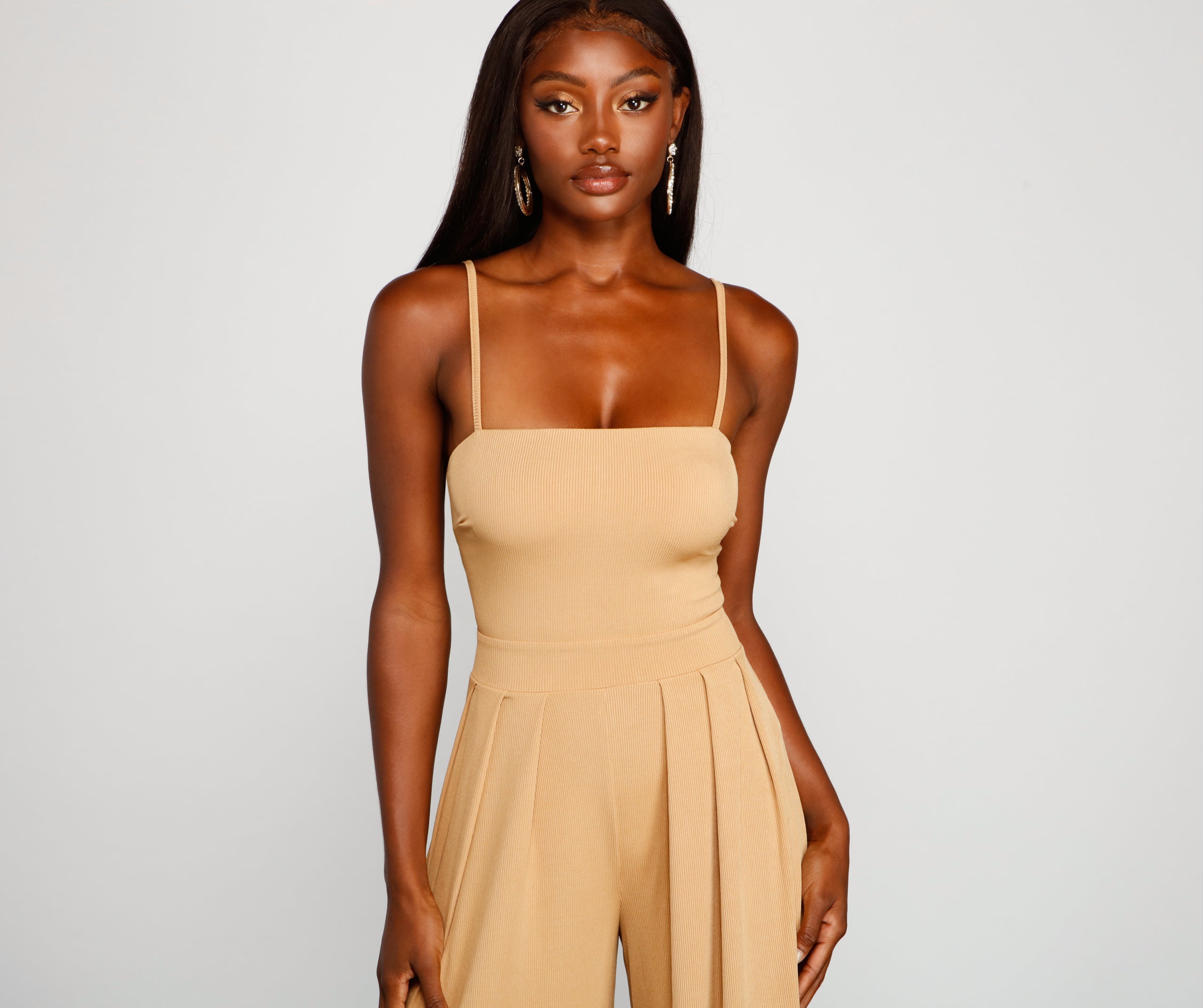 So Sleek Trendy Sleeveless Jumpsuit