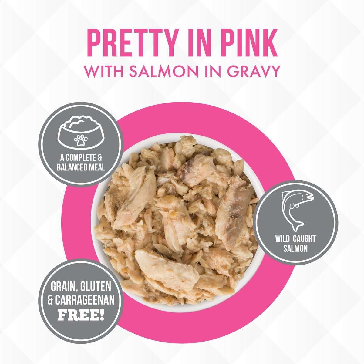 Weruva Truluxe Pretty In Pink with Salmon in Gravy Grain-Free Canned Cat Food