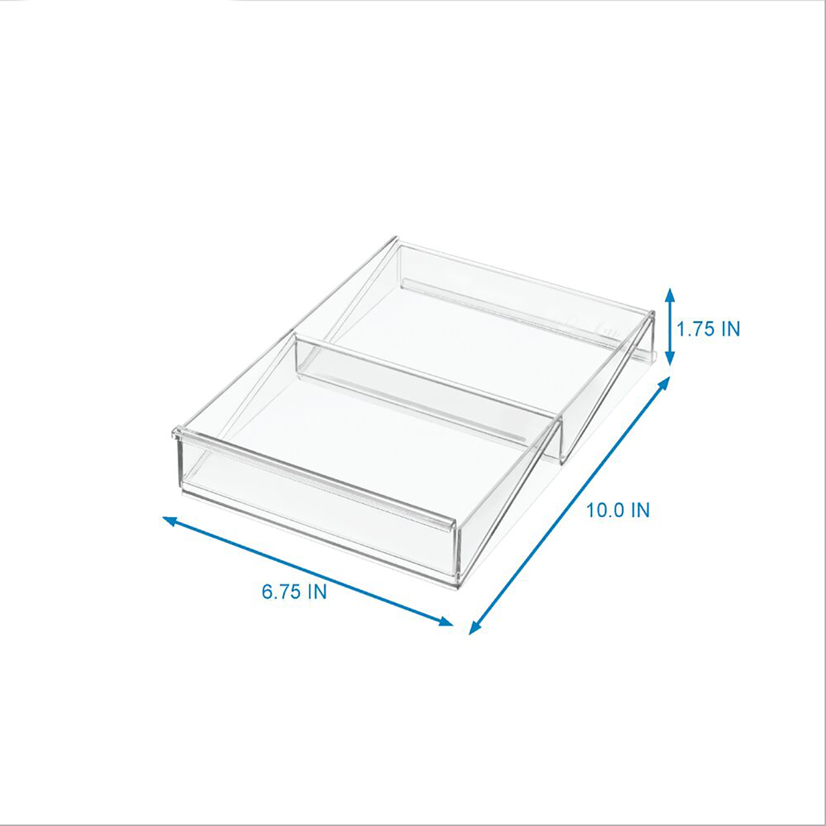 The Home Edit Angled Expandable Drawer Organizer