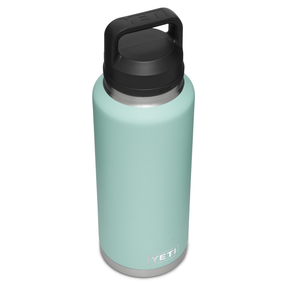 Yeti Rambler Bottle with Chug Cap 46oz， Seafoam