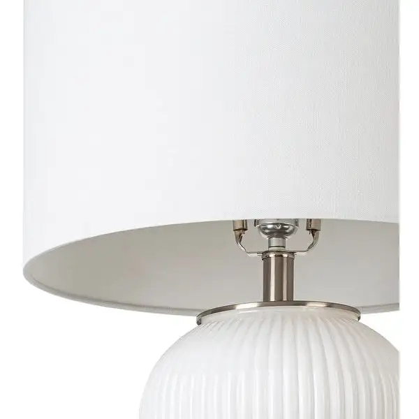 Sofiya Transitional Textured Glass Table Lamp - 26