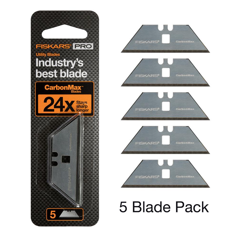 5Pk Replacement Utility Knife Blades