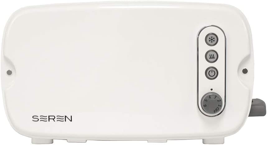 BergHOFF Seren Side Loading Toaster with Cool Touch Exterior and Removable Crumb Tray， White， Without Serving Tray