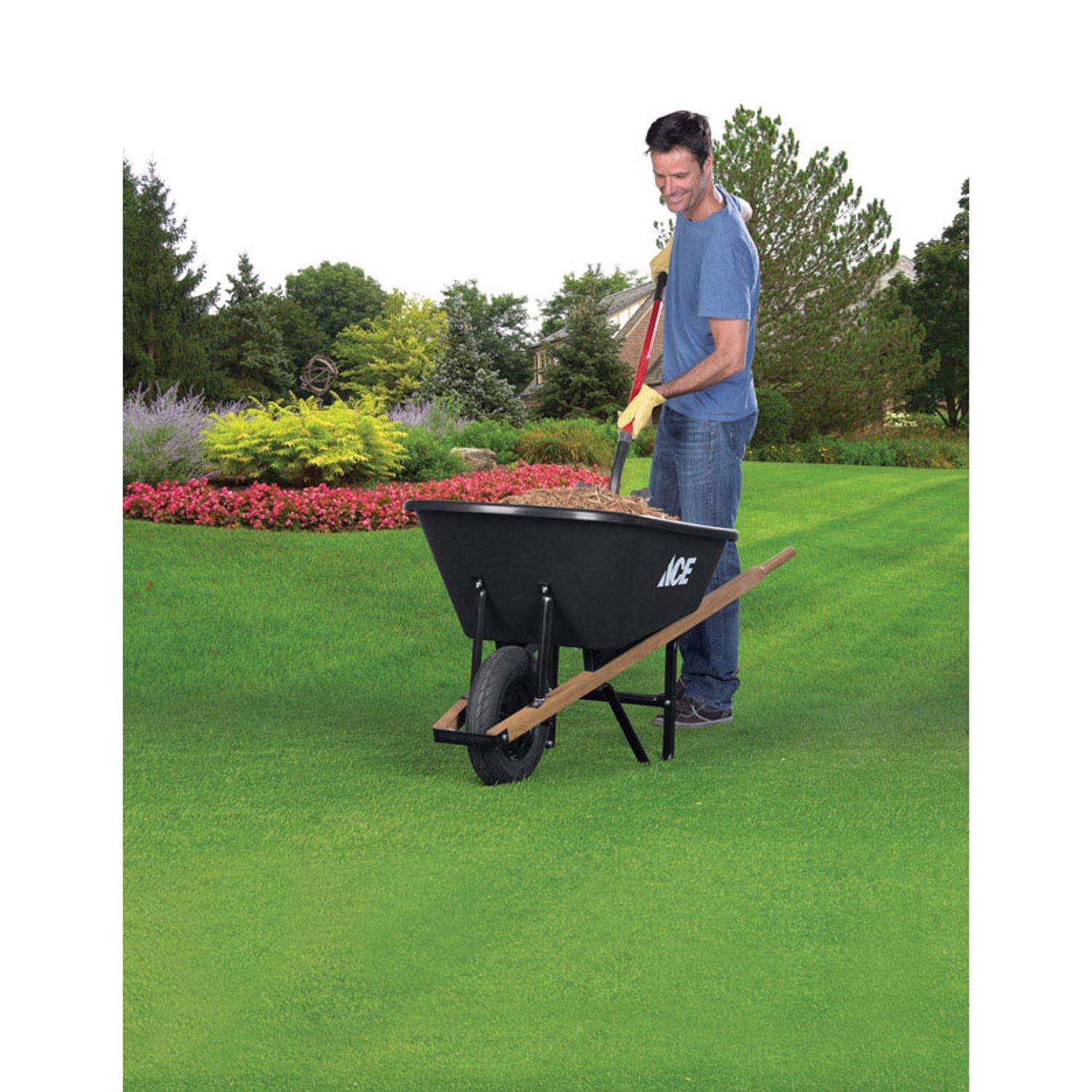 Ace Poly Residential Wheelbarrow 6 cu ft